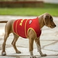 thumbnail image 4 of Pets First NFL Kansas City Chiefs Dog Anxiety Calming Shirt Soothing Solution Vest, Dogs & Cats Keeps Dogs Calm & Feeling Safe, Relaxing Jacket, Medium, 4 of 6