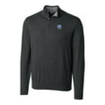 thumbnail image 2 of Men's Cutter & Buck  Heather Charcoal North Carolina Tar Heels Alumni Logo Lakemont Tri-Blend Quarter-Zip Pullover, 2 of 3