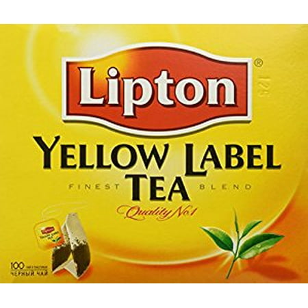 Lipton Yellow Label Tea Bags 100ct  1 pack (Best Yellow Hybrid Tea Rose)