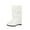 White, variant on Black Womens Fashion Casual Winter Warm Faux Fur Lined Round Toe Platform Wedge Ankle Boots Bow Detail Short Boots Size 40 Weight Approx 1.90 Lbs