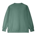 thumbnail image 4 of CUSTG Female Hoodless Sweatshirt Long Sleeve Zip Up Solid Color Fleece Lined Pockets Cozy Soft Top Pullover, 4 of 5