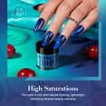 thumbnail image 2 of Set de uñas en polvo AZUREBEAUTY, azul, verde y brillante, 6 colores, 2 of 8