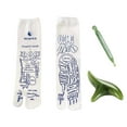thumbnail image 2 of Xihbxyly Calcetines de Reflexología, Set de Masaje de Pies, Algodón de Alta Elasticidad, Kit de Acupresión, Tallas para Hombre y Mujer, Regalo para El Día Del Padre, Accesorios de Resina Natural., 2 of 4