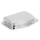 thumbnail image 3 of Guitar Bridge Cover Metal Shell Bridge Protector with Screw Stringed Instrument AccessoriesSilver, 3 of 4