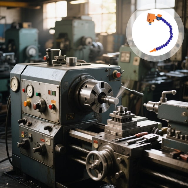 CHICHUMID Lathe Cooling System Precise Targeting Nozzle for Metal Processing Factory 1Pcs