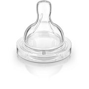 Philips AVENT Anti-Colic Nipple, Clear, Medium Flow 2 count