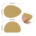 thumbnail image 2 of 8Pcs 2 Pairs Non-Skid Shoe Pads No Slip Shoe Bottom Grip Stickers Sole Protector Silicone Cushion Self-Adhesive Khaki, 2 of 6