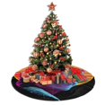 thumbnail image 4 of Falda para árbol de Navidad de Stranger Things, suave y divertida, decoración navideña navideña de granja de 30", 4 of 4
