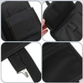 thumbnail image 3 of OUNONA Black Back Seat Car Organizer PU Material Seat Back Storage Bag with Easy Secure Installation, 3 of 7