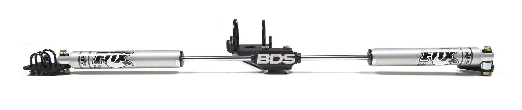 BDS BDS55371 Fox 2.0 Dual Steering Stabilizer for 2009-2013 Dodge Ram 2500/3500 