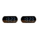 thumbnail image 4 of Naiovety Despertador LED Espejo Relojes Electrónico Snooze Hora Fecha USB multifunción con pantalla de temperatura Lámpara de moda Type1 NO1, 4 of 6