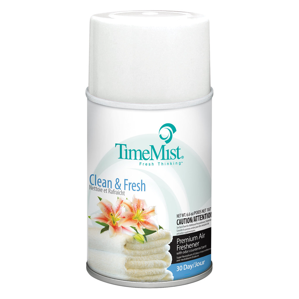 TimeMist Clean & Fresh Active Air Freshener 1042771 (Case of 12