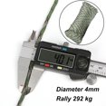 thumbnail image 4 of Soidarity XINDA, 50 metros de diámetro, 4mm, 3KN, militar, 9 núcleos, Paracord, cuerda para exteriores, trenzada, cuerda de seguridad, Escalada Camuflaje, 4 of 6