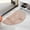 E_Base#21977, variant on Half Round Water Absorbent Bathroom Floor Mat Non Slip Entrance Rug for Bedroom Toilet 35x50cm