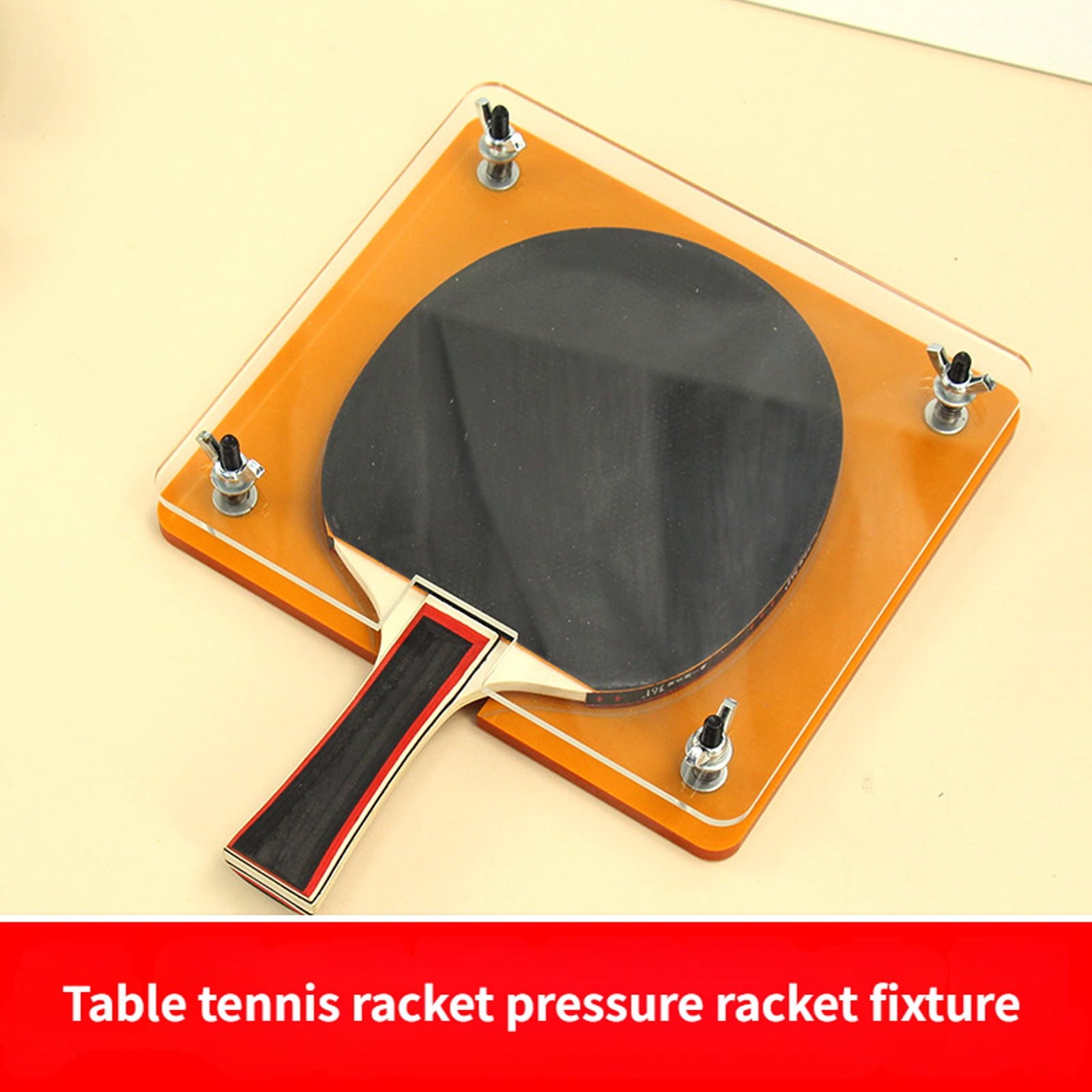 Pingpong Paddle Press Clamp Press Device Table Tennis Racket Leveler Tool For Professional And Recreational Player
