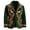 Army Green #55, variant on Men's Christmas Corduroy Blazer Ugly Xmas Print Vintage Slim Fit Single Breasted Sport Coat Lightweight Fall Holiday Party Suit Jacket with Pocket Wine M