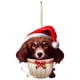 thumbnail image 1 of Christmas Dog Pendant Acrylic Flat Decoration Car Decoration New Cup Pet Dog Christmas, 1 of 1