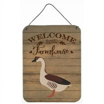 Carolines Treasures Chinese Goose Welcome Door Hanging Prints wall-decor, Multicolor