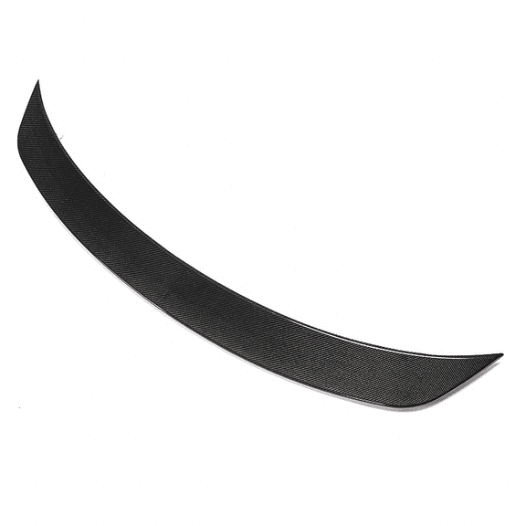 Ikon Motorsports Trunk Spoiler Wing Compatible with 2020-2025 Tesla Model Y IKON Style Carbon Fiber Rear Tail Lip