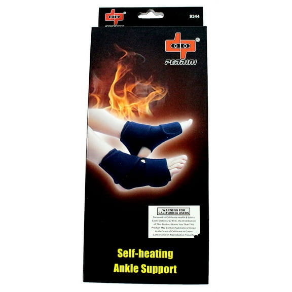 Perrini Tourmaline Self-Heating Physical Therapy Unisex Ankle Support Brace