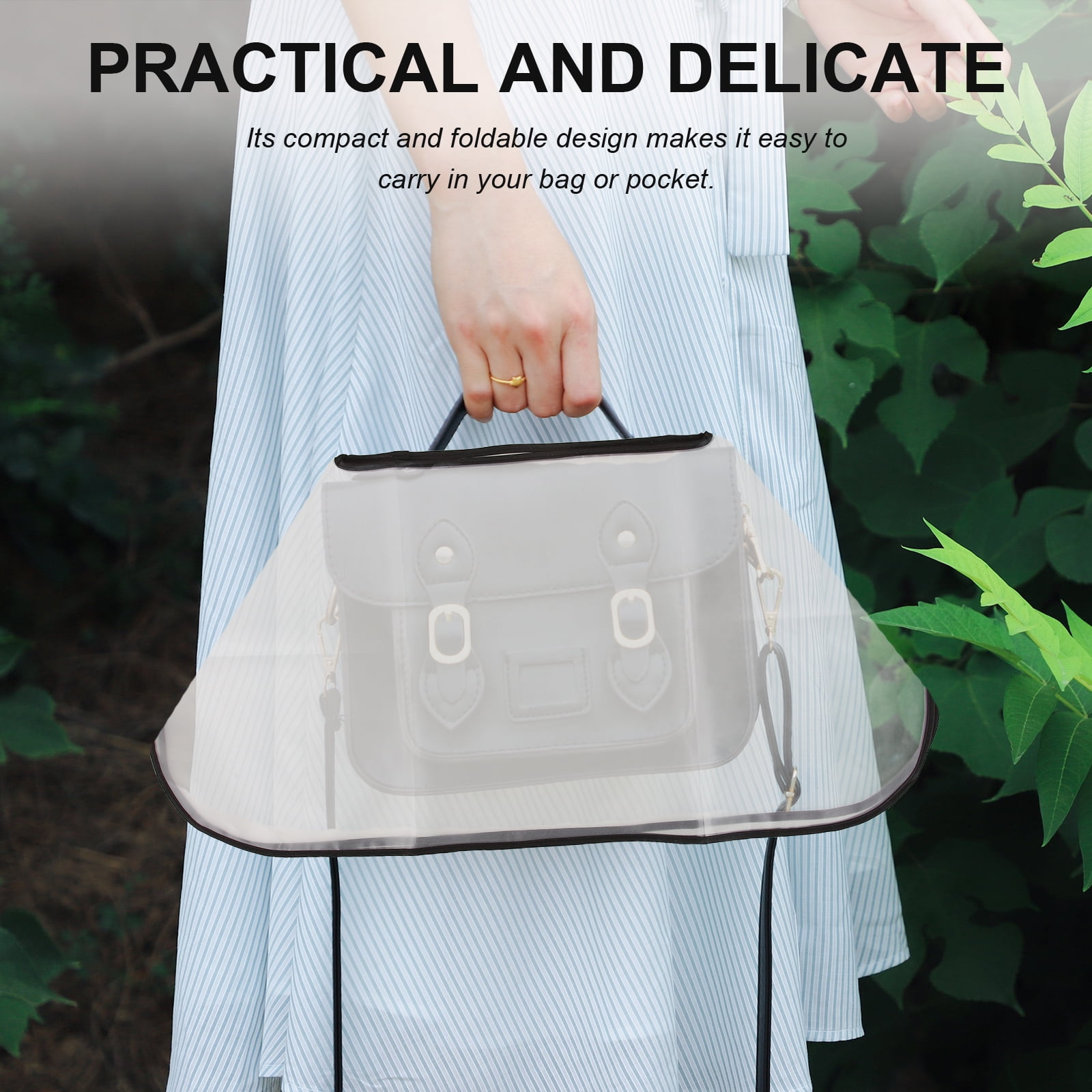 Handbag Raincoat Handbag Waterproof Rain Protective Cover