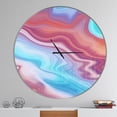 thumbnail image 2 of Designart 'Abstract Marbré' Horloge Murale Moderne, 2 of 6