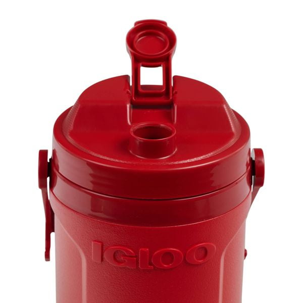 Igloo Latitude Half Gallon Cooler Jug - Red: BPA-Free, Insulated, Portable Beverage Server