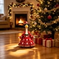 thumbnail image 4 of OJSFQUFP Christmas Tree Porch Goose Outfits,Goose Statue Xmas Tree Outfit,Christmas Garden Goose Clothes Dress and Hat for 23" High Statue Xmas Holiday Patio Yard Decor, 4 of 7