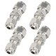 thumbnail image 4 of 4Pcs Ferrule Compression Fitting 2?Touch Straight Bulkhead Connector 304 Stainless Steel10x8, 4 of 5