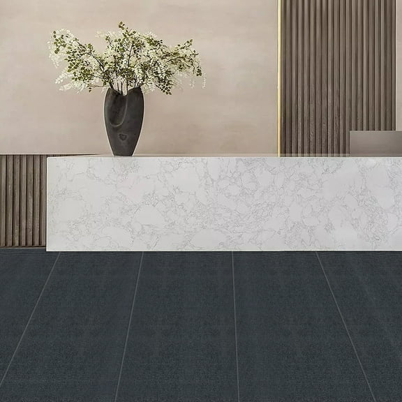 Non-Slip Stripe Stair Hallway Runner Rug TPR Polyester Protective Stair Cover Smoky Grey for Bedroom