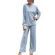thumbnail image 1 of Pijama de Dos Piezas Pamolo Azul Claro Talla 2XL, 1 of 6