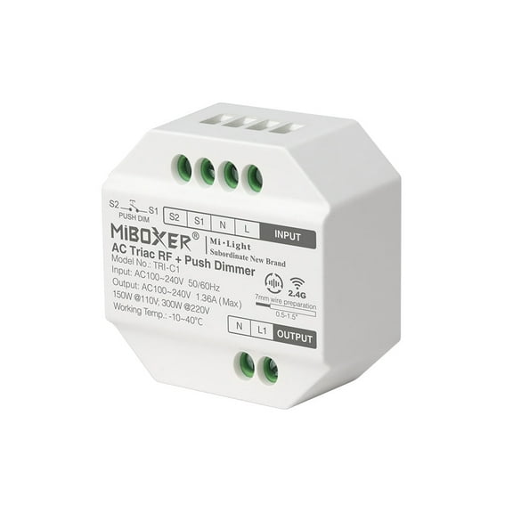TRI-C1 - AC Triac RF Push Dimmer