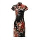 thumbnail image 4 of Vestido cheongsam nuevo y mejorado de primavera y verano, talla grande, ajustado, para madres y mujeres, disfraces de banquete diario, 4 of 6