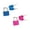 I 2Pcs, variant on 1 Pc Suitcase Locks with Copper Keys Mini Padlocks Multicolor Durable Locks Travel Luggage Locks Solid Keyed Padlock Small Locks for Suitcase, Backpack, Gym, 0.91"x1.18", Blue