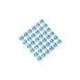 thumbnail image 1 of Naiovety 10 hojas de pegatinas de diamantes de imitación, decoraciones para niños, calcomanías acrílicas, pegatinas para uñas de estudiantes, Artesanía Agua Azul Naiovety HA062096-09B, 1 of 6