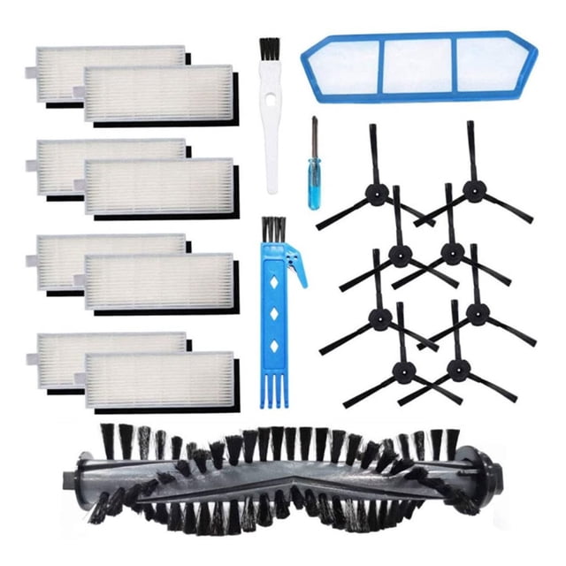 Accessories kit for ILIFE A4s Robot Vacuum Cleaner Parts Main Brush Hepa Filters Side Brush