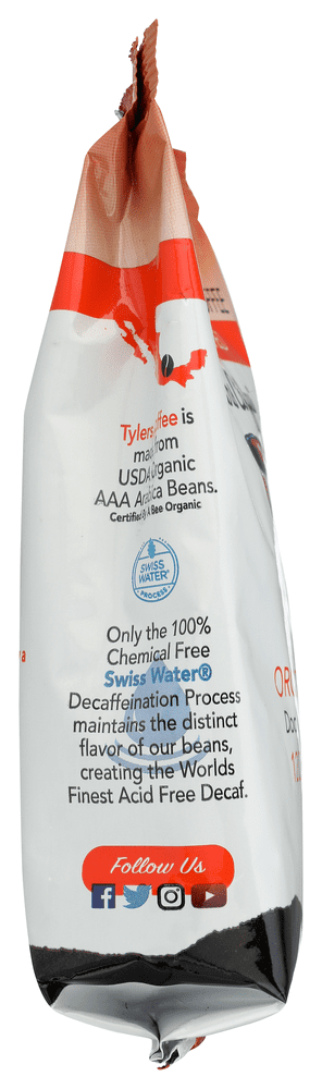 12 OZ. BAG OF DECAF GROUND ACID-FREE COFFEE