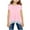 Pink, variant on HAiming Kids Girls Summer Short Sleeve T-Shirt Solid Lace Casual Tunic Tops Loose Crewneck Tee Blouses 2025 Clothes