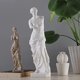 thumbnail image 3 of Estatua de Venus, estatuas decorativas, decoración del hogar, estatua griega antigua, accesorios de decoración del hogar, escultura de poliresina 12*11,5*32 CM TUNC Sencillez, 3 of 5