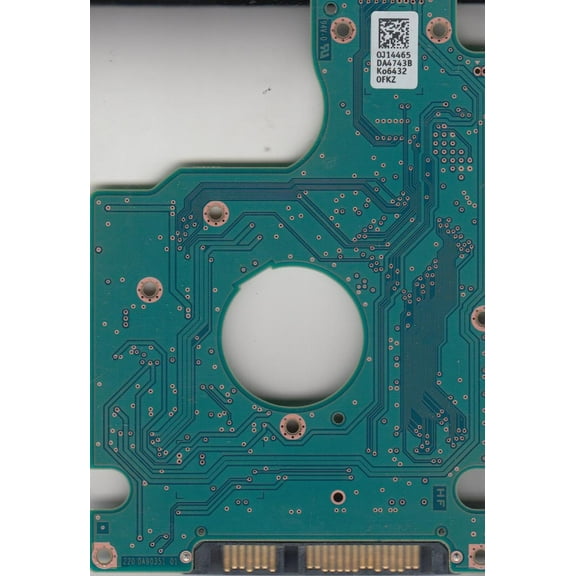 HTS721010A9E630, 0J14465 DA4743B, 0J22423, DA5101, Hitachi SATA 2.5 PCB