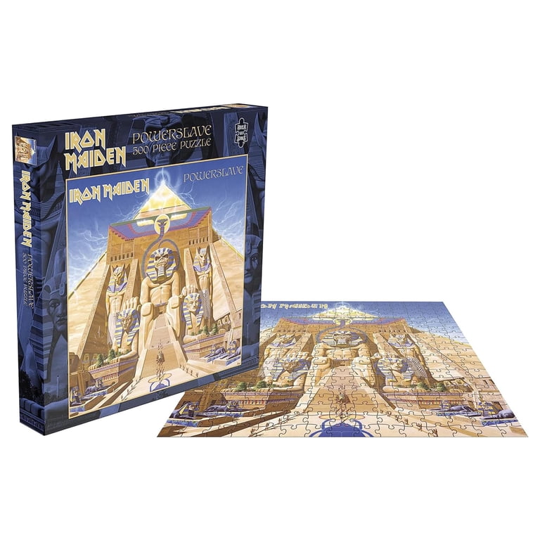 Iron Maiden Powerslave 500 Piece Jigsaw Puzzle - Walmart.com