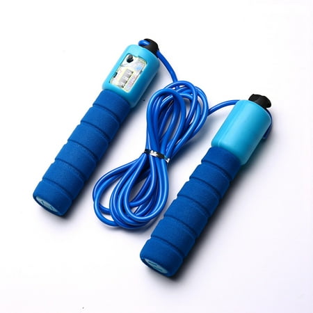 Jump Ropes with Counter Sports Fitness Adjustable Fast Speed Counting Jump Skip Rope Skipping Wire