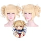 thumbnail image 5 of My Hero Academy Crossing Me by Body Cosplay Anime Wig Split Tiger Mouth Clip Milk Gold Headset, 5 of 5