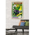 thumbnail image 2 of Marvel Trading Cards - Hulk Wall Poster, 22.375" x 34" Framed, 2 of 6