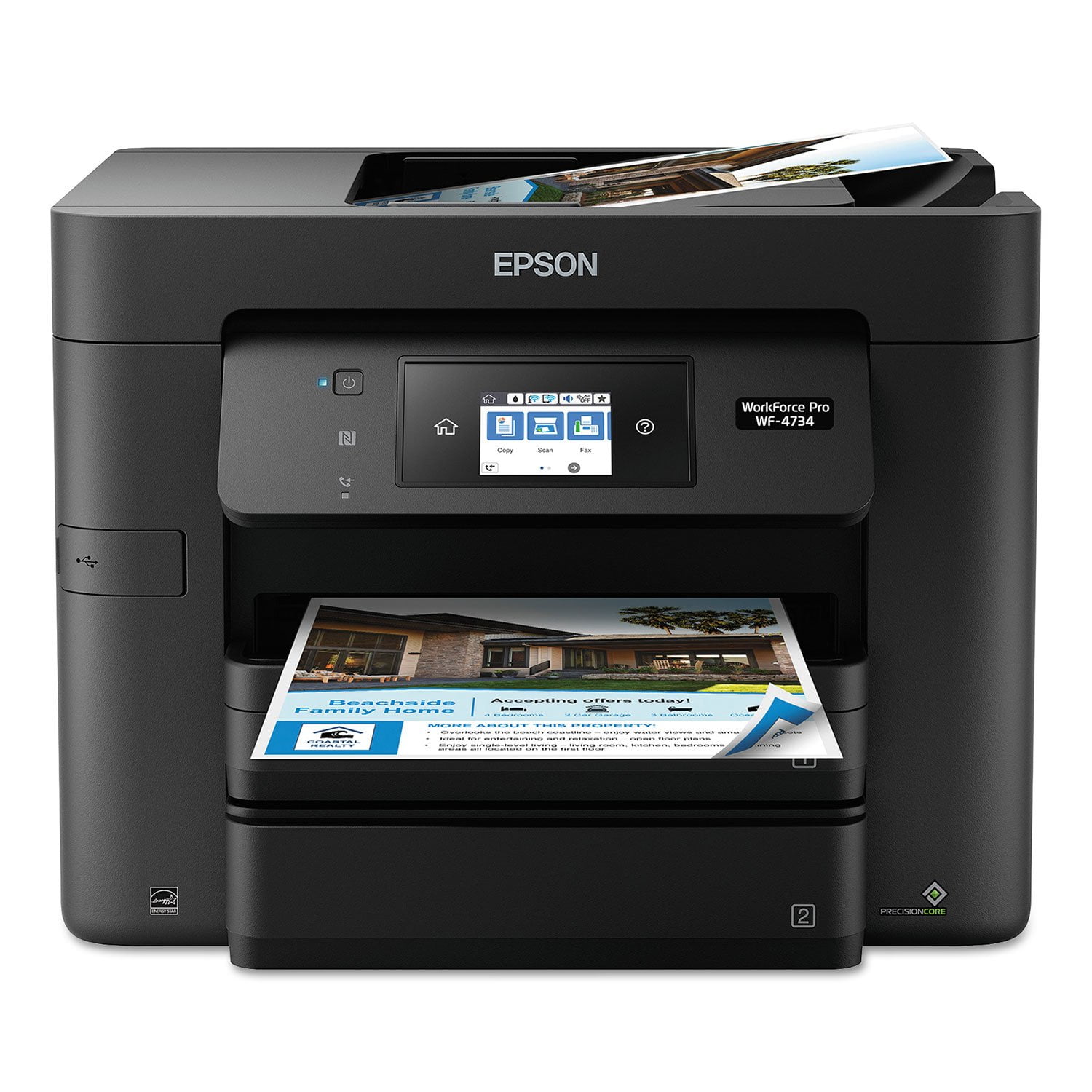 Epson WF-4734 Multifunction Wireless Inkjet Printer - Walmart.com