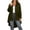 Army Green-zip up hoodie women, variant on Womens Zip Up Hoodies Long Sleeve Oversize Sweatshirt High Low Hem Gothic Hoodie with Pockets