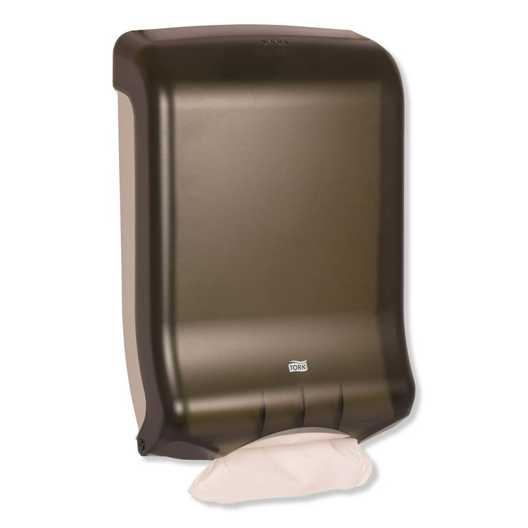 Folded Towel Dispenser, 11.75 x 6.25 x 18, Smoke Folded Towel Dispenser, 11.75 x 6.25 x 18, Smoke