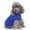 Blue, variant on Stripe Dog Vest Fleece Mountaineer Coat Warm Windproof Polyester Jacket for 2-30 Lbs All Seasons Outdoor Pet Apparel,Purple Size XS
