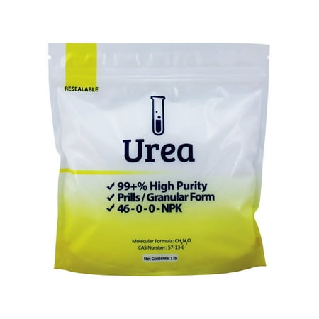 1 lb Urea 99+% Pure High Quality Commercial Grade 46-0-0 Granular / Prilled Fertilizer Aqua