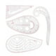 thumbnail image 1 of Sailing Juego de reglas de costura: reglas curvas de plástico liviano de 4 piezas para herramientas de sastre y corte, 1 of 10